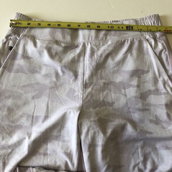 Athleta Brooklyn Lined Jogger Pants Shasta Purple Camo Print Pockets  Size 10 - Picture 4 of 16
